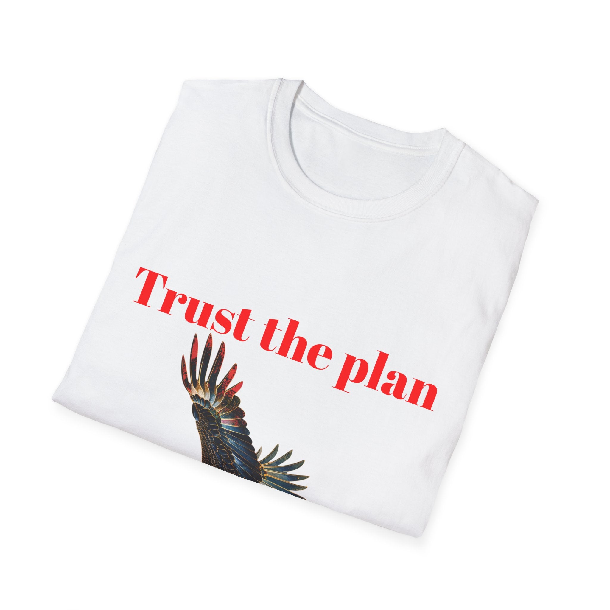 Trust the Plan eagle T-Shirt | Flying Bald Eagle graphic tee