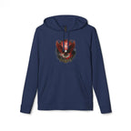 Red Fox Watercolor Mask hoodie | Hoodie - 250 USA Celebration