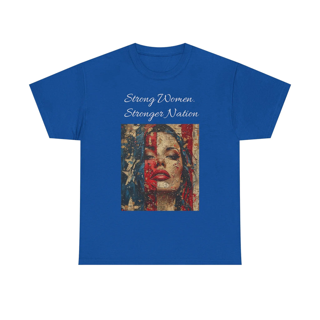 Stylish Retro-Printed Unisex Heavy Cotton Tee, Vintage Art Shirt, Casual Layering Top, Unique Gift for Art Lovers, Relaxed Fit Tee - 250 USA Celebration