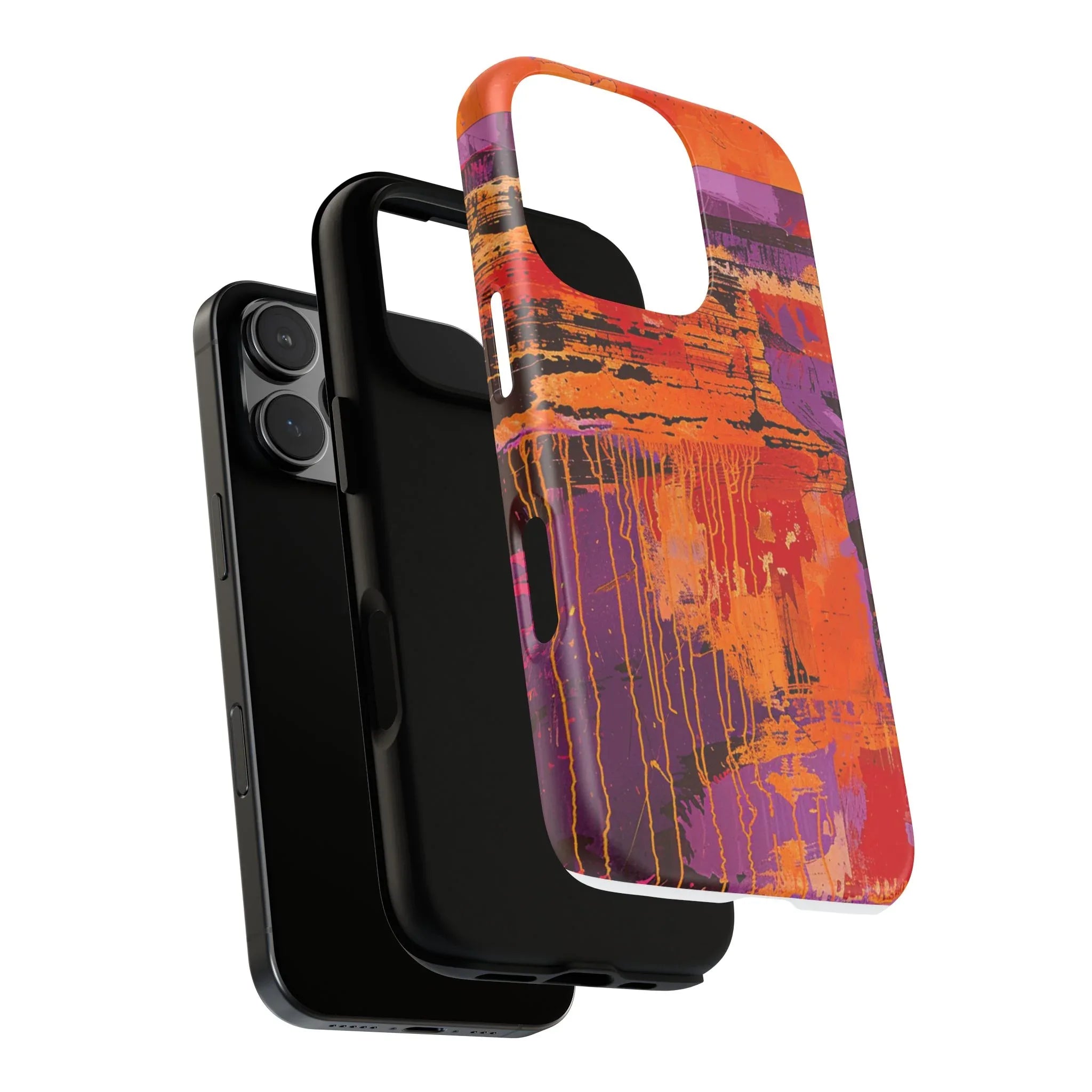 Abstract Drip Paint Tough Case | Phone Case - 250 USA Celebration