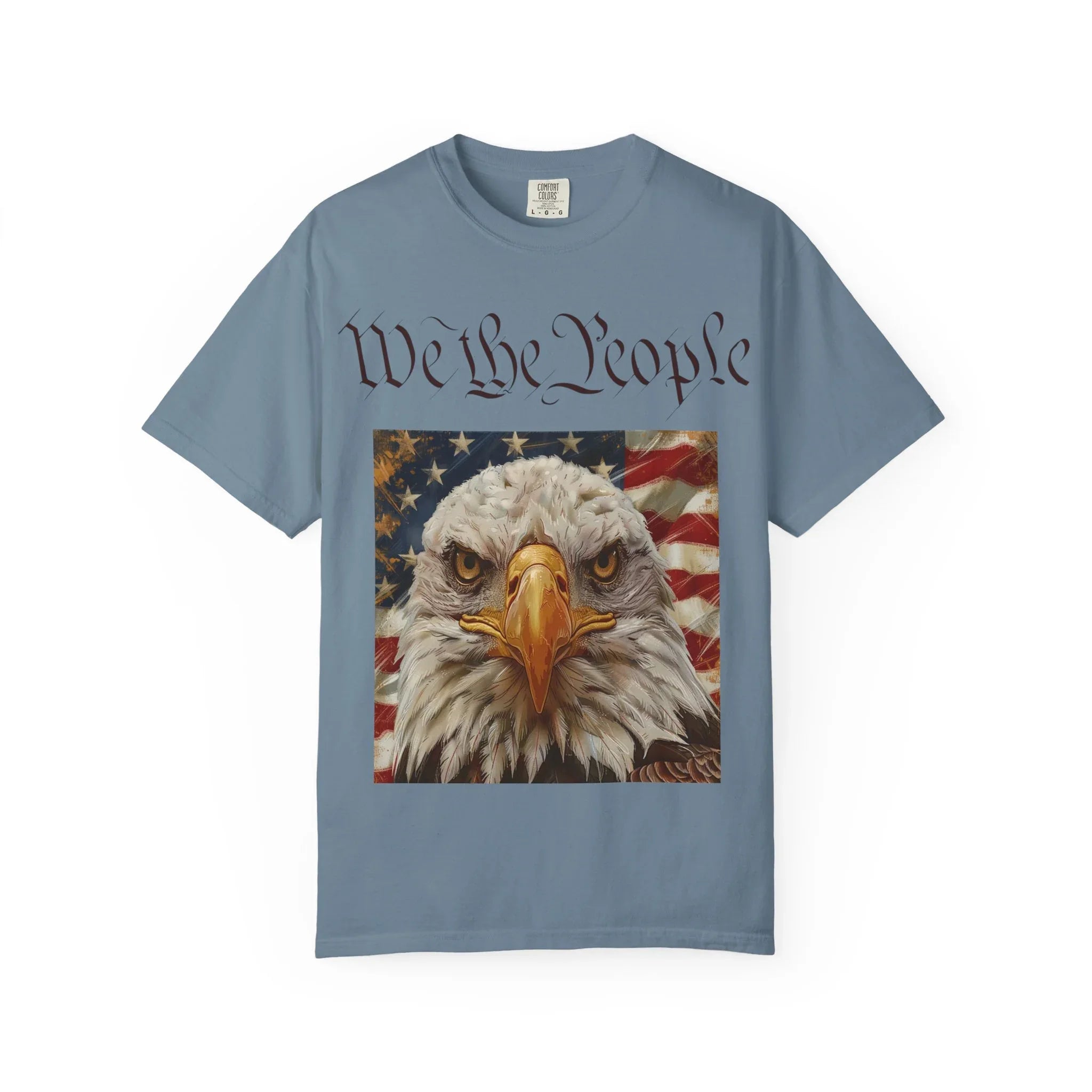 We the People Bald Eagle T-Shirt | American Flag Patriotic Tee, Patriotic T-Shirt, 250 America, America 250 Celebration - 250 USA Celebration