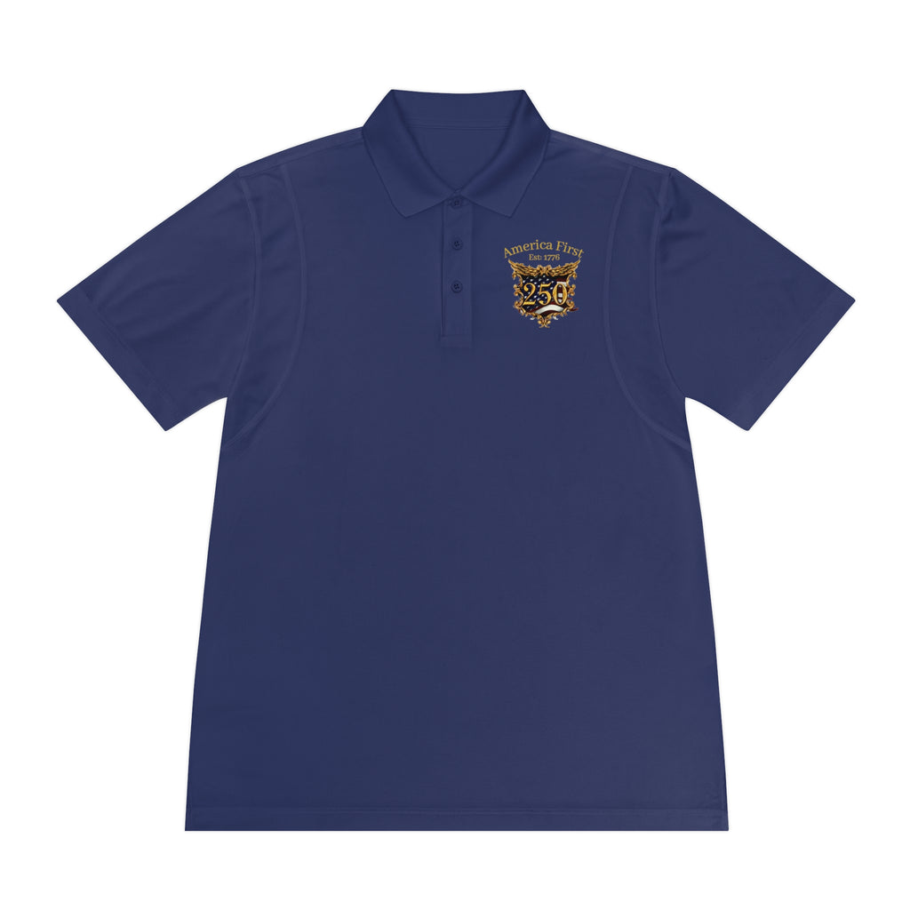 Men's Sport Polo Shirt — American Pride Eagle Shield Polo
