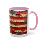 Colorful Mugs (11oz, 15oz) - 250 USA Celebration