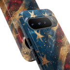 Patriotic Phone Case, Tough Cases with American Flag Design, Stylish Phone Accessories, USA Pride Gift, Durable Cases for All Occasions - 250 USA Celebration
