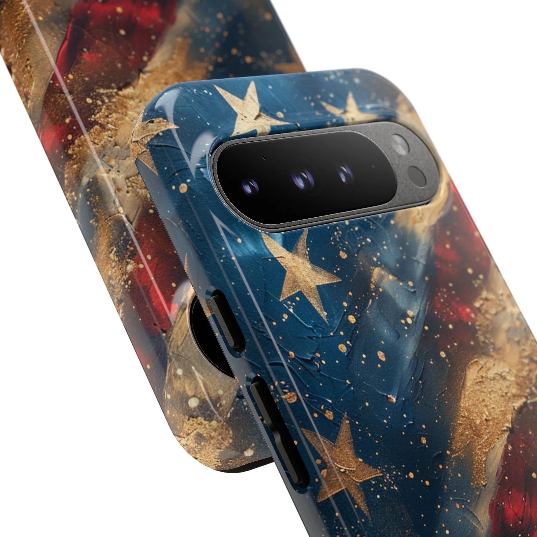 Patriotic Phone Case, Tough Cases with American Flag Design, Stylish Phone Accessories, USA Pride Gift, Durable Cases for All Occasions - 250 USA Celebration