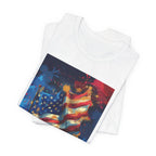 Patriotic Freedom Tee, Unisex Jersey Short Sleeve Tee, American Flag Shirt, Fourth of July Apparel, Independence Day Outfit, Gift for [...] - 250 USA Celebration