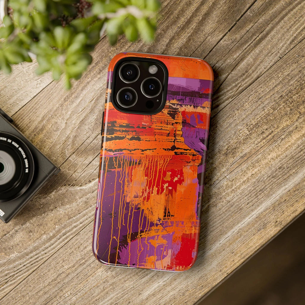 Abstract Drip Paint Tough Case | Phone Case - 250 USA Celebration