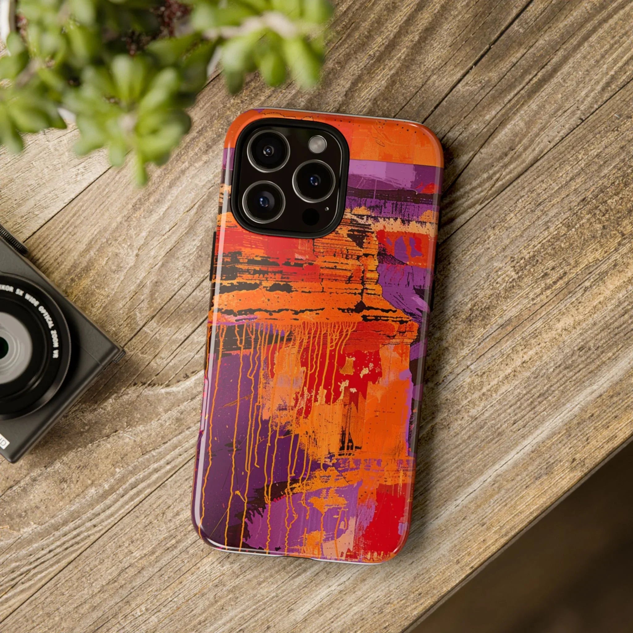 Abstract Drip Paint Tough Case | Phone Case - 250 USA Celebration