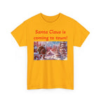 Festive Santa Tee, Unisex Christmas Shirt, Holiday Gift for Him/Her, Fun Santa Claus T-Shirt, Winter Wear, Family Gathering Apparel - 250 USA Celebration