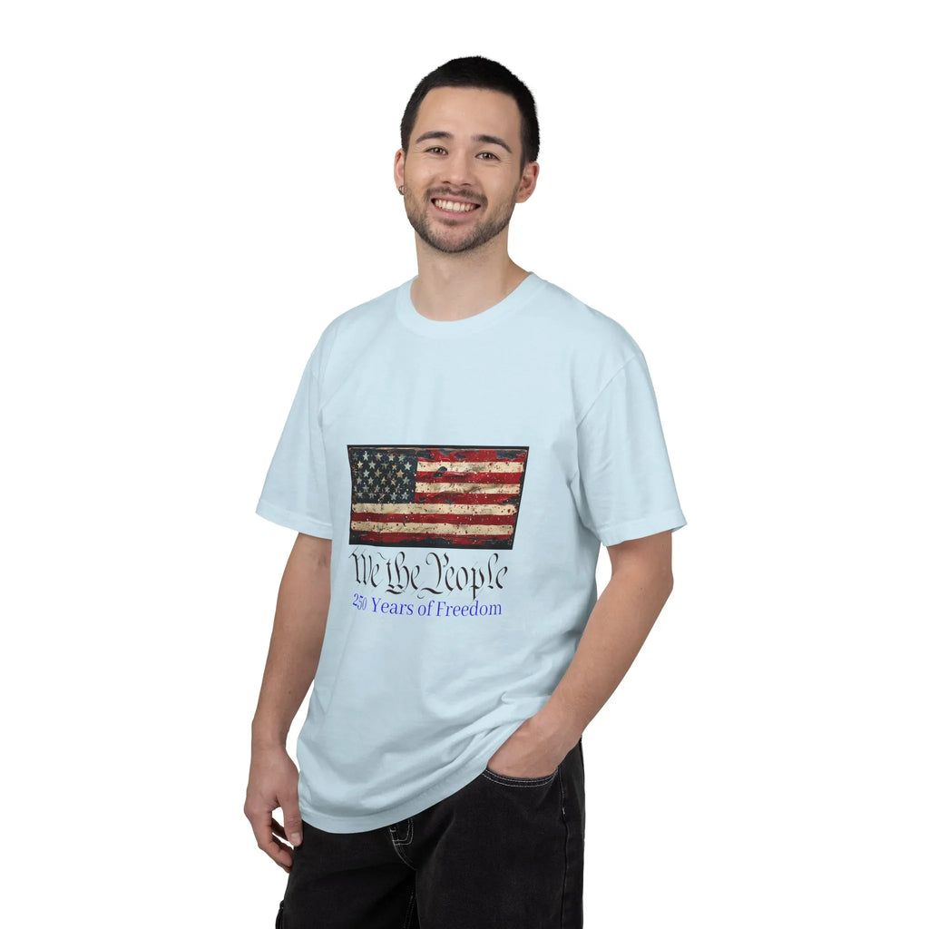 We the People American Flag T-Shirt | 250 Years of Freedom - 250 USA Celebration