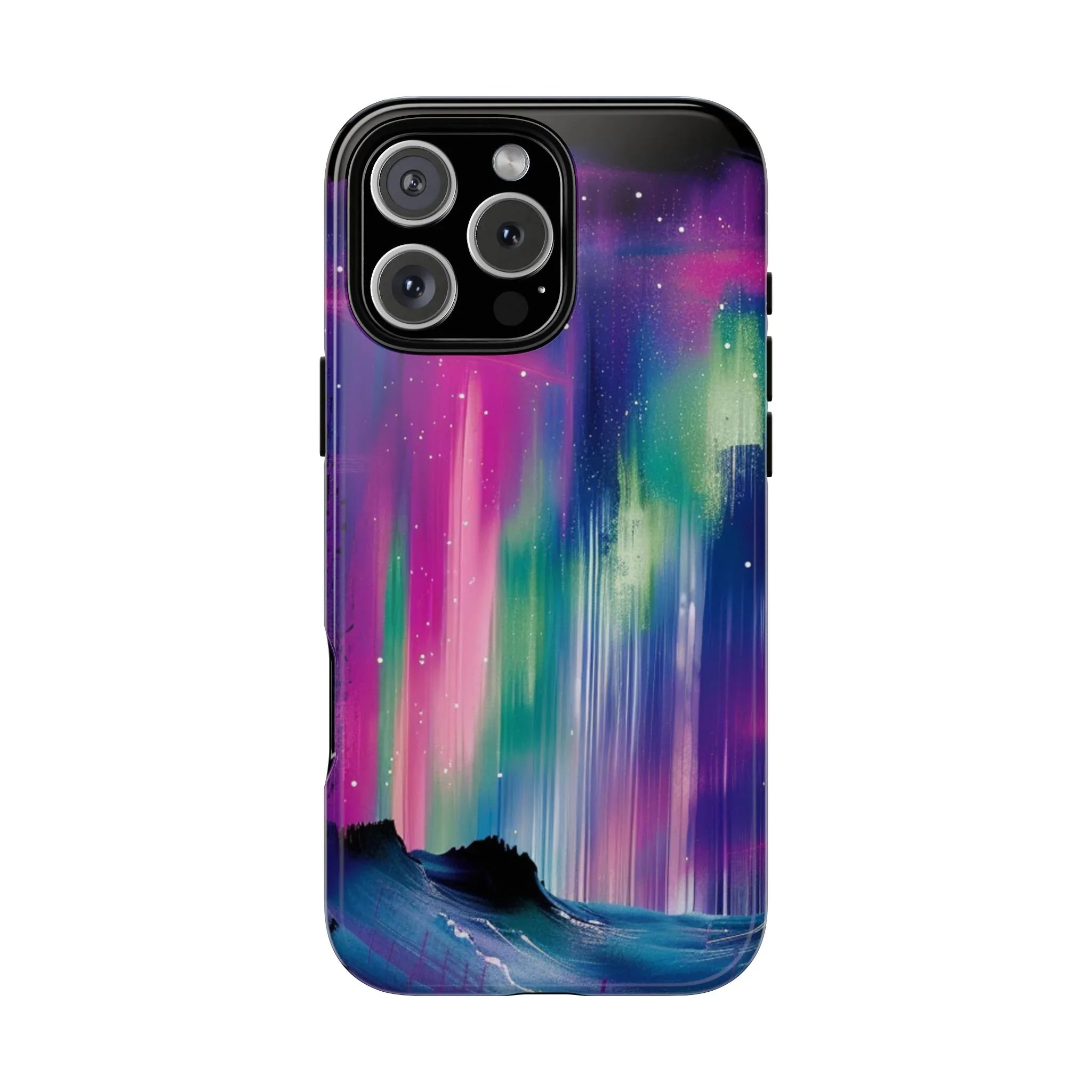 Aurora Borealis Phone Case | Tough iPhone Case, Northern Lights Sky - 250 USA Celebration