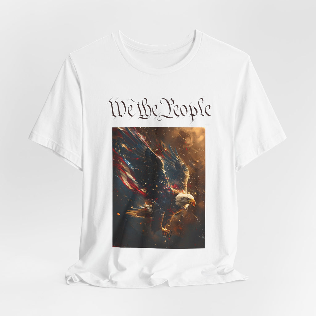 We the People Eagle T-Shirt — Patriotic American Flag Bald Eagle Tee