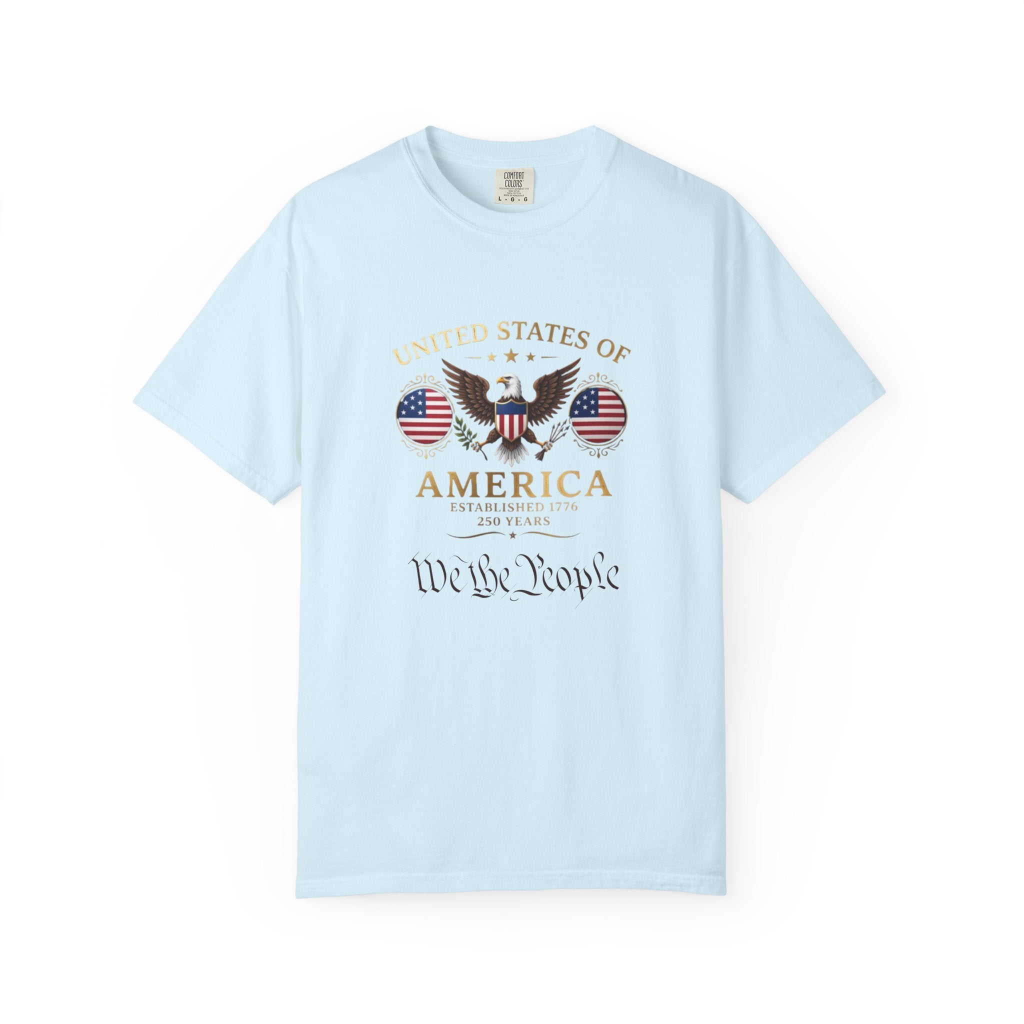 We the People American Flag T-Shirt | 250 Years of Freedom
