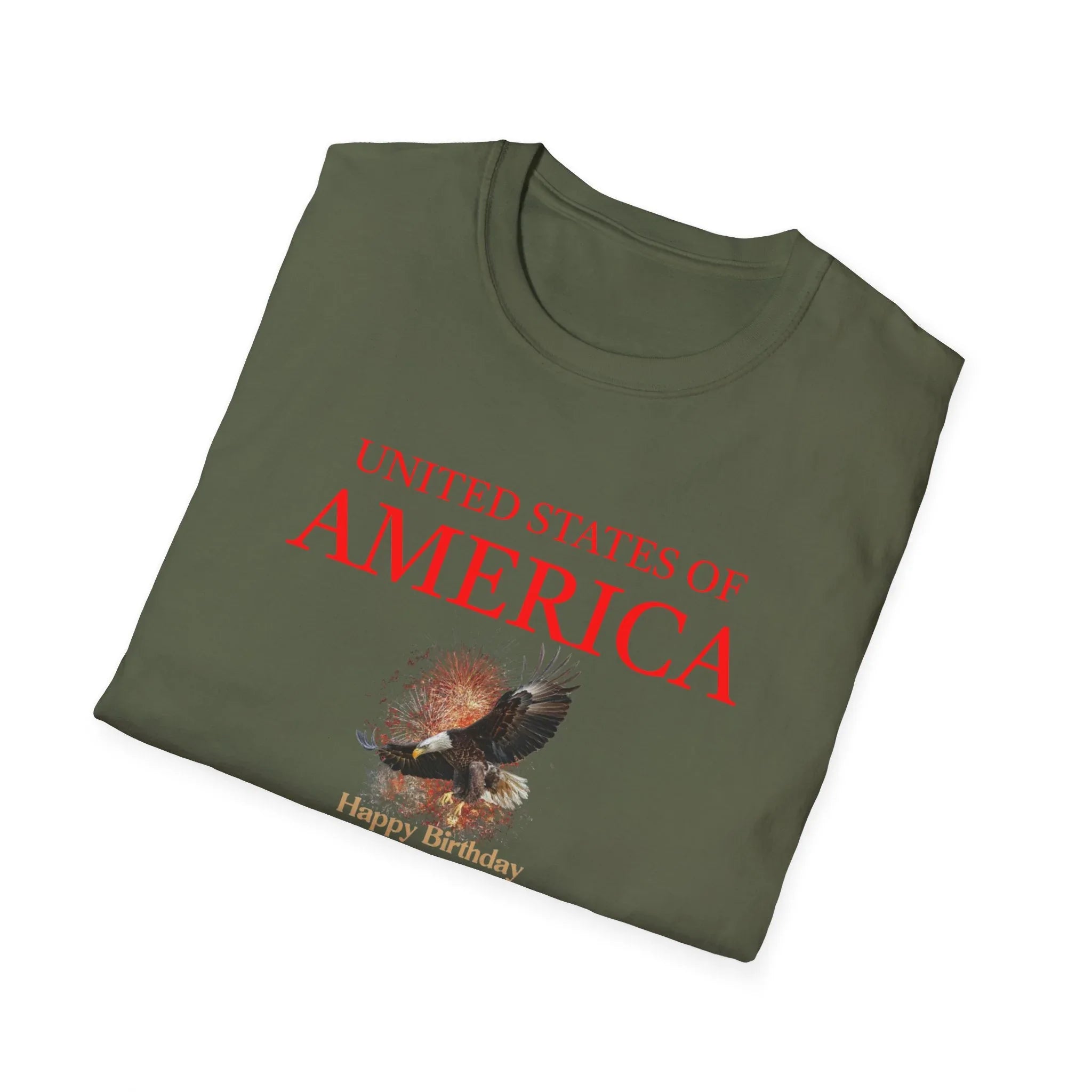 Unisex Softstyle T-Shirt - 250 USA Celebration