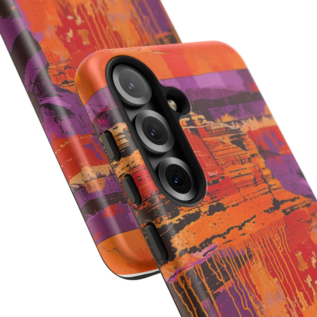 Abstract Drip Paint Tough Case | Phone Case - 250 USA Celebration