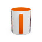 Festive Santa Accent Coffee Mug, Christmas Gift, Holiday Decor, Winter Wonderland, Hot Cocoa Mug, Seasonal Drinkware - 250 USA Celebration