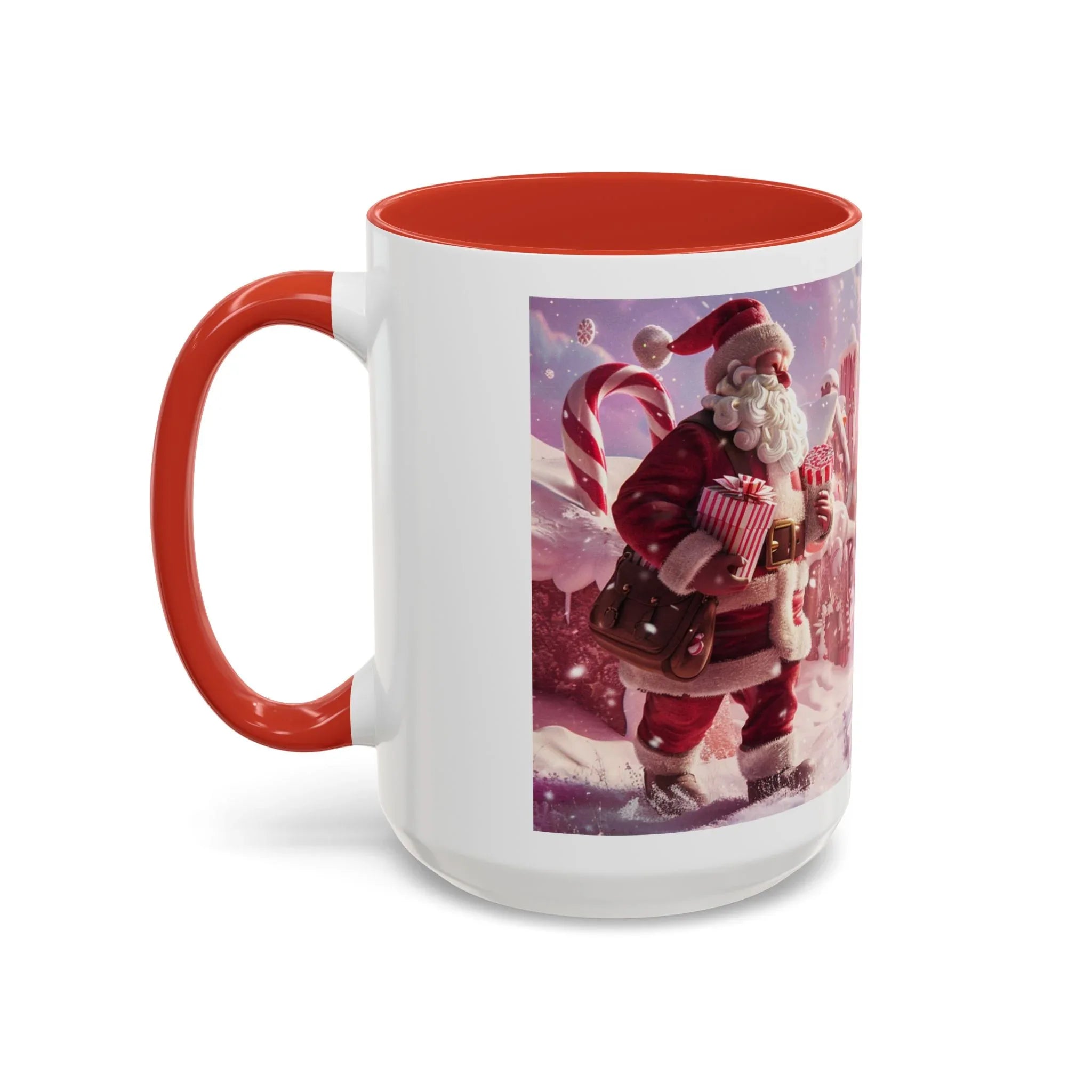 Festive Christmas Coffee Mug, Holiday Gift, Winter Wonderland Mug, Santa Mug, Seasonal Decor, Hot Cocoa Cup - 250 USA Celebration