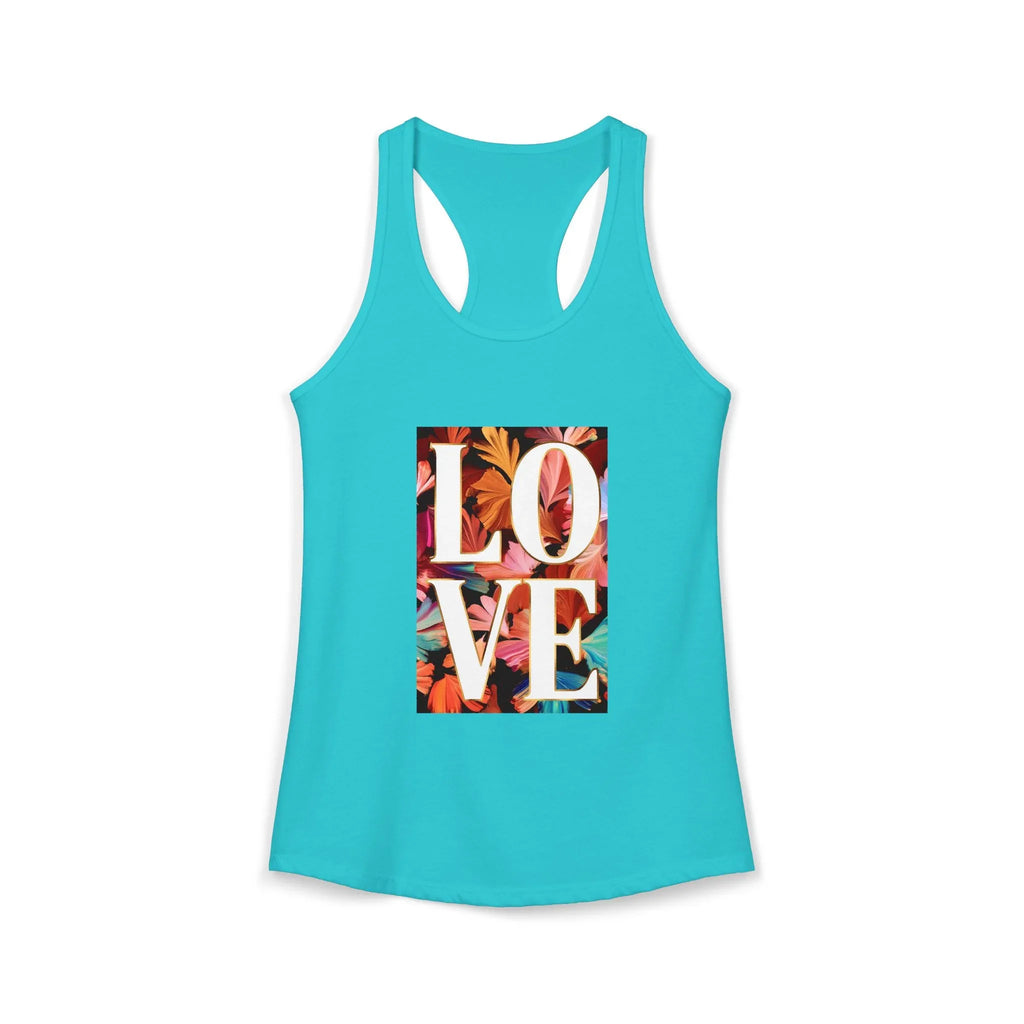 Women's Ideal Racerback Tank - 250 USA Celebration
