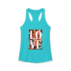Women's Ideal Racerback Tank - 250 USA Celebration