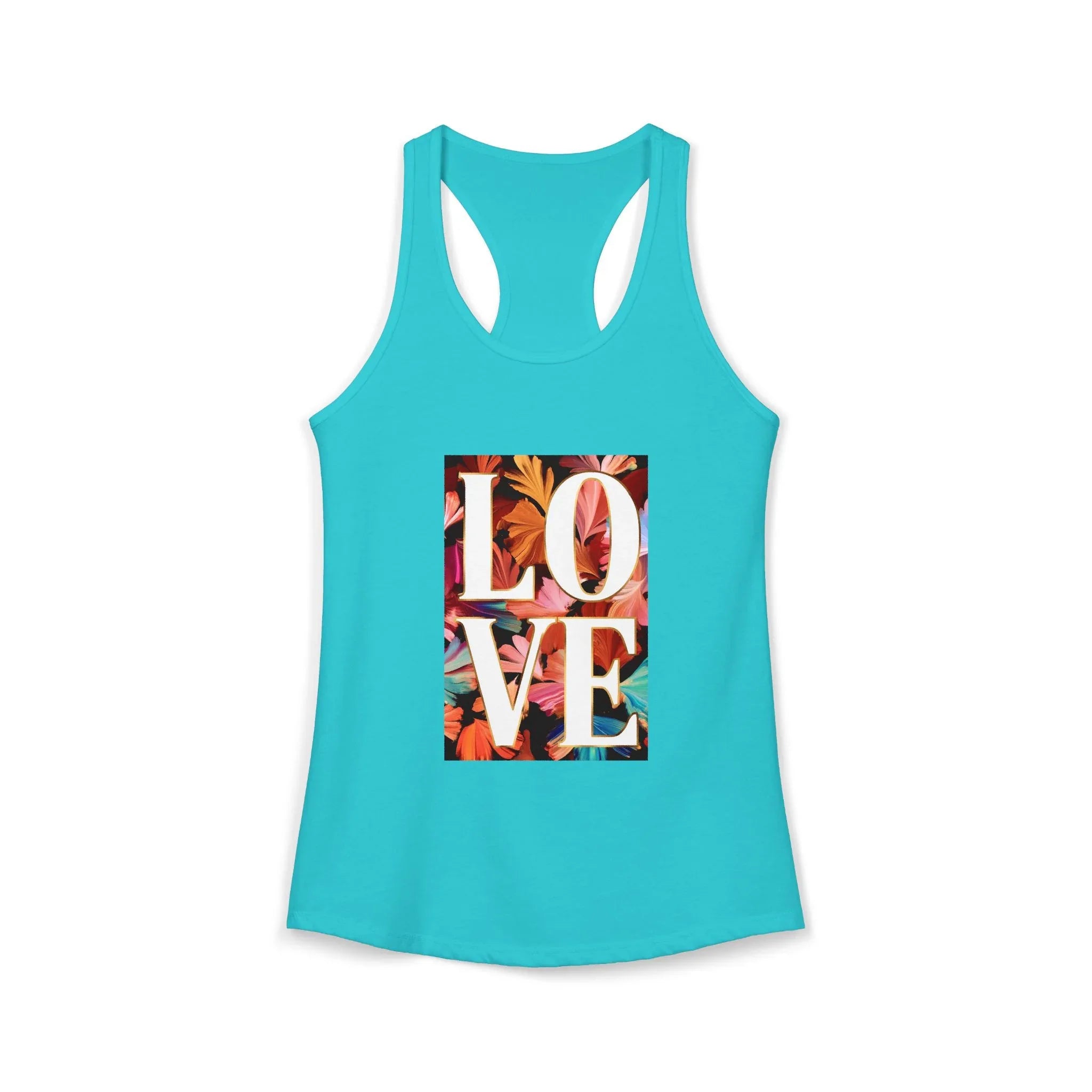 Women's Ideal Racerback Tank - 250 USA Celebration