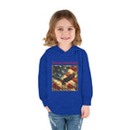 Toddler Hoodie — "Proud American" Eagle & Flag Pullover