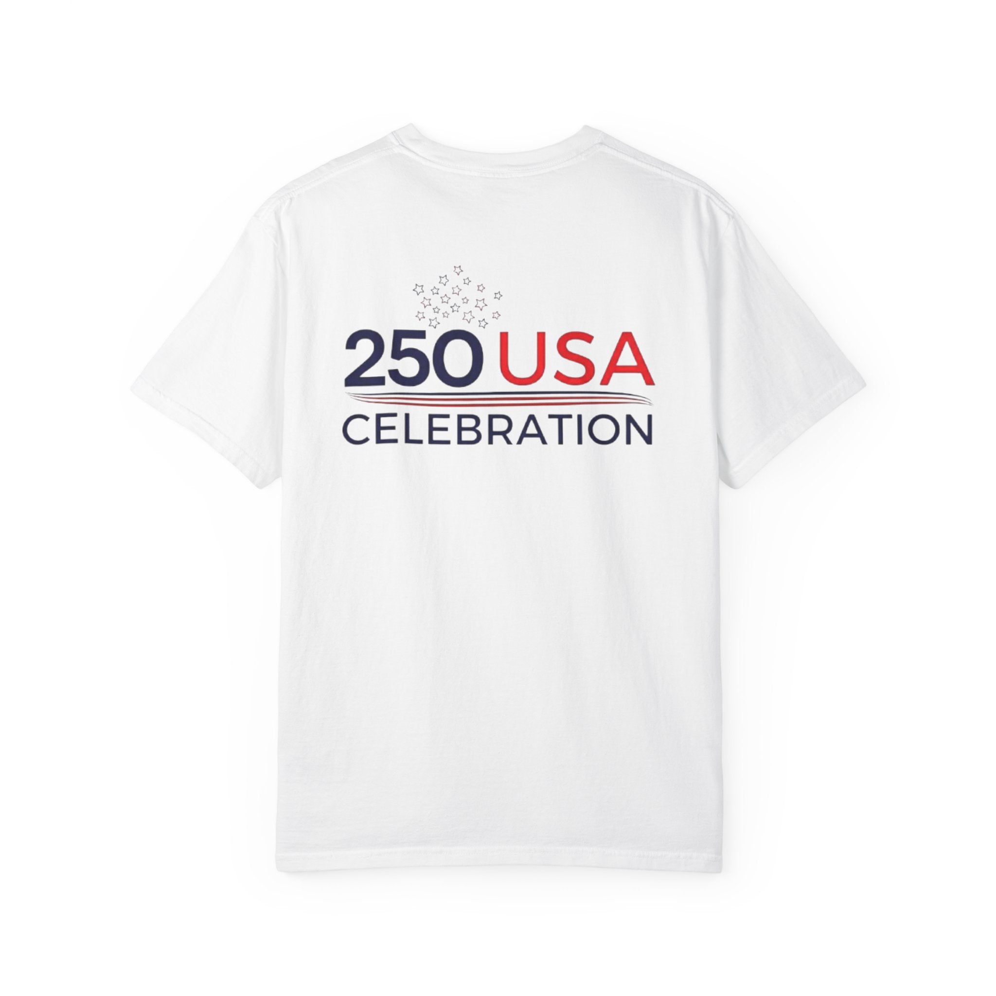 250 USA Celebration T-Shirt — Patriotic 250th Anniversary Tee