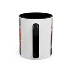 Festive Santa Accent Coffee Mug, Christmas Gift, Holiday Decor, Winter Wonderland, Hot Cocoa Mug, Seasonal Drinkware - 250 USA Celebration