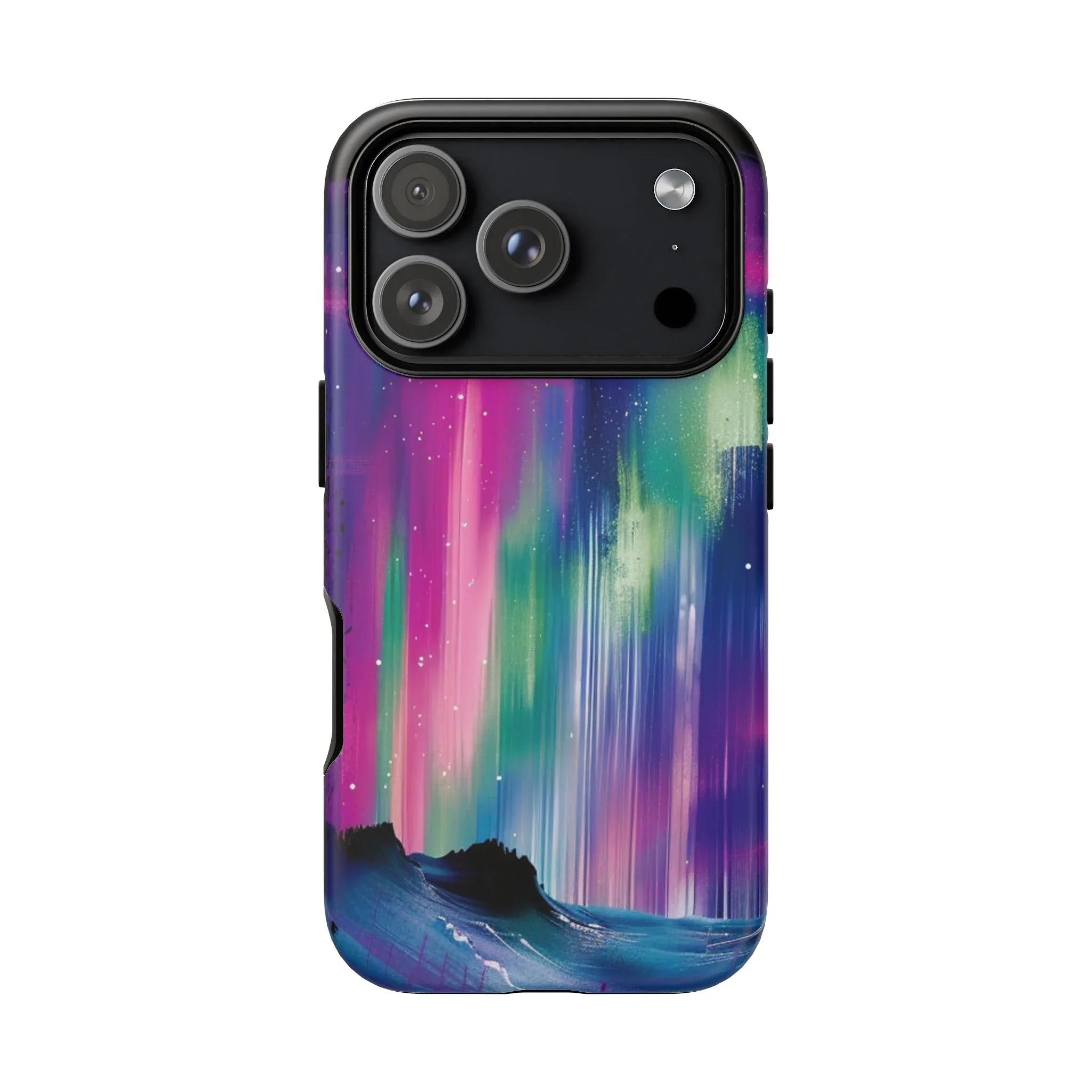 Aurora Borealis Phone Case | Tough iPhone Case, Northern Lights Sky - 250 USA Celebration