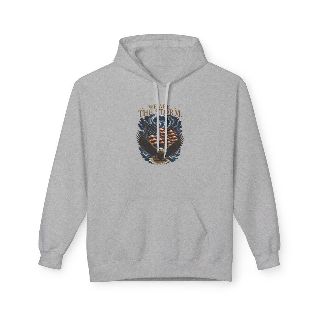 Freedom Forged Here American Flag Hoodie | Patriotic USA