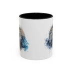 American Bald Eagle watercolor, Coffee Mug | Patriotic flag design - 250 USA Celebration