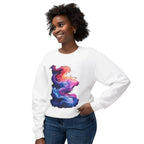 Hyper Bloom Abstract Fracture: Psychedelic tee with shattering florals in electric turquoise & magenta flares. Unisex trippy festival flair! - 250 USA Celebration