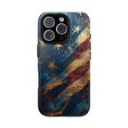 Distressed American Flag phone case | tough cases - 250 USA Celebration