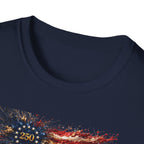 250th Anniversary American Flag T-Shirt – 1776–2026 Patriotic Fireworks Tee