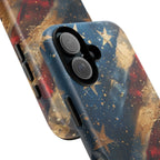 Patriotic Phone Case, Tough Cases with American Flag Design, Stylish Phone Accessories, USA Pride Gift, Durable Cases for All Occasions - 250 USA Celebration