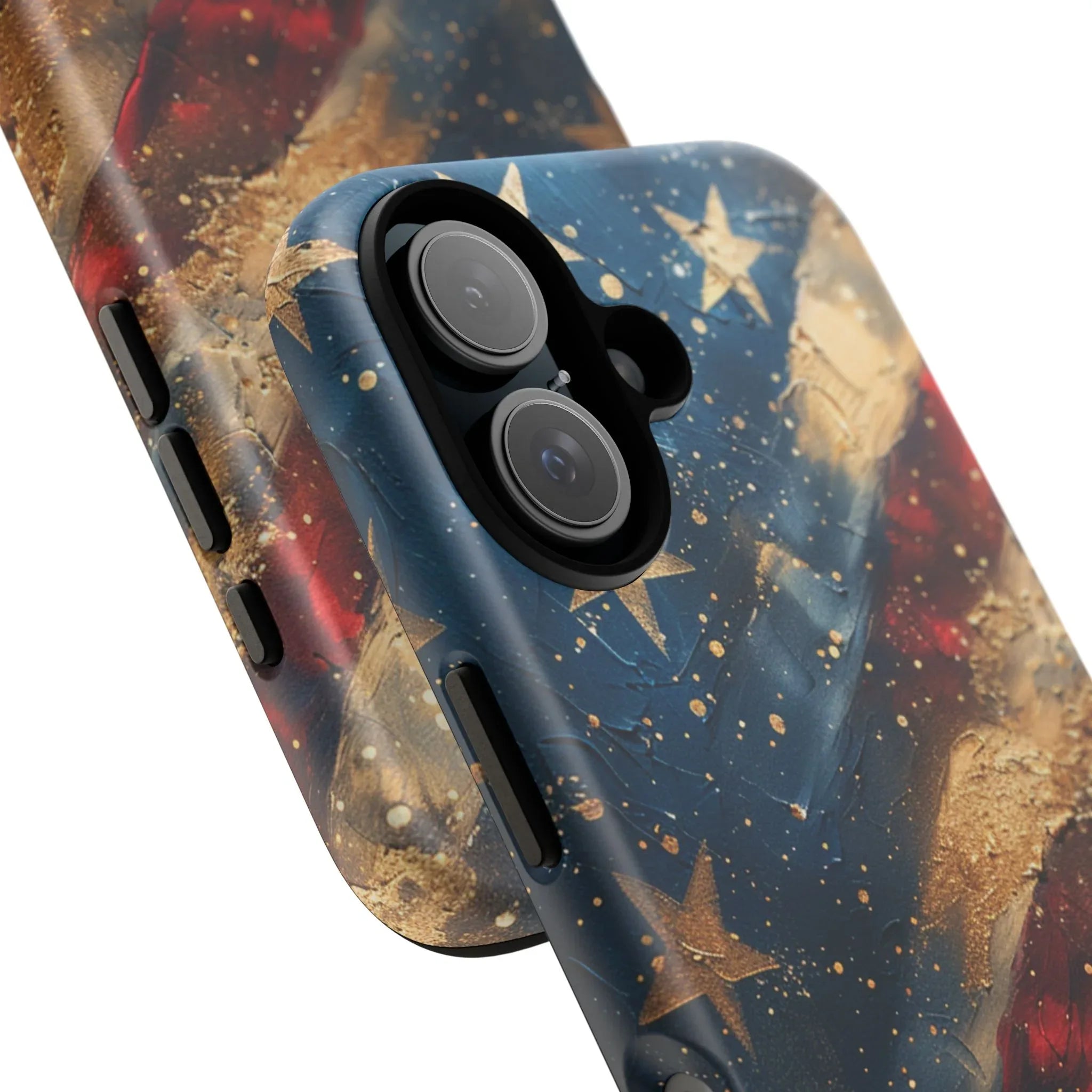 Patriotic Phone Case, Tough Cases with American Flag Design, Stylish Phone Accessories, USA Pride Gift, Durable Cases for All Occasions - 250 USA Celebration