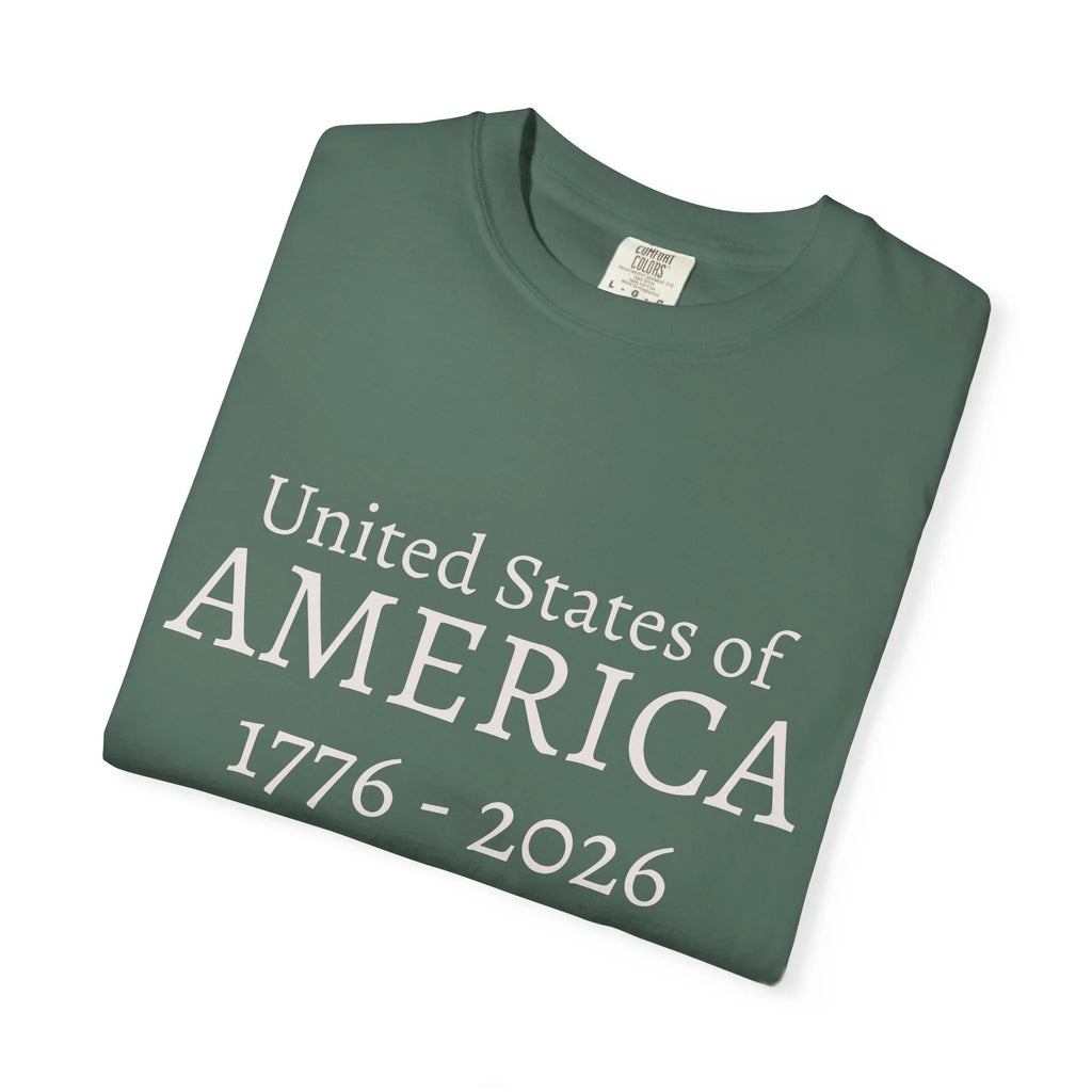 United States of AMERICA 1776-2026 T-Shirt | Patriotic Anniversary Tee - 250 USA Celebration