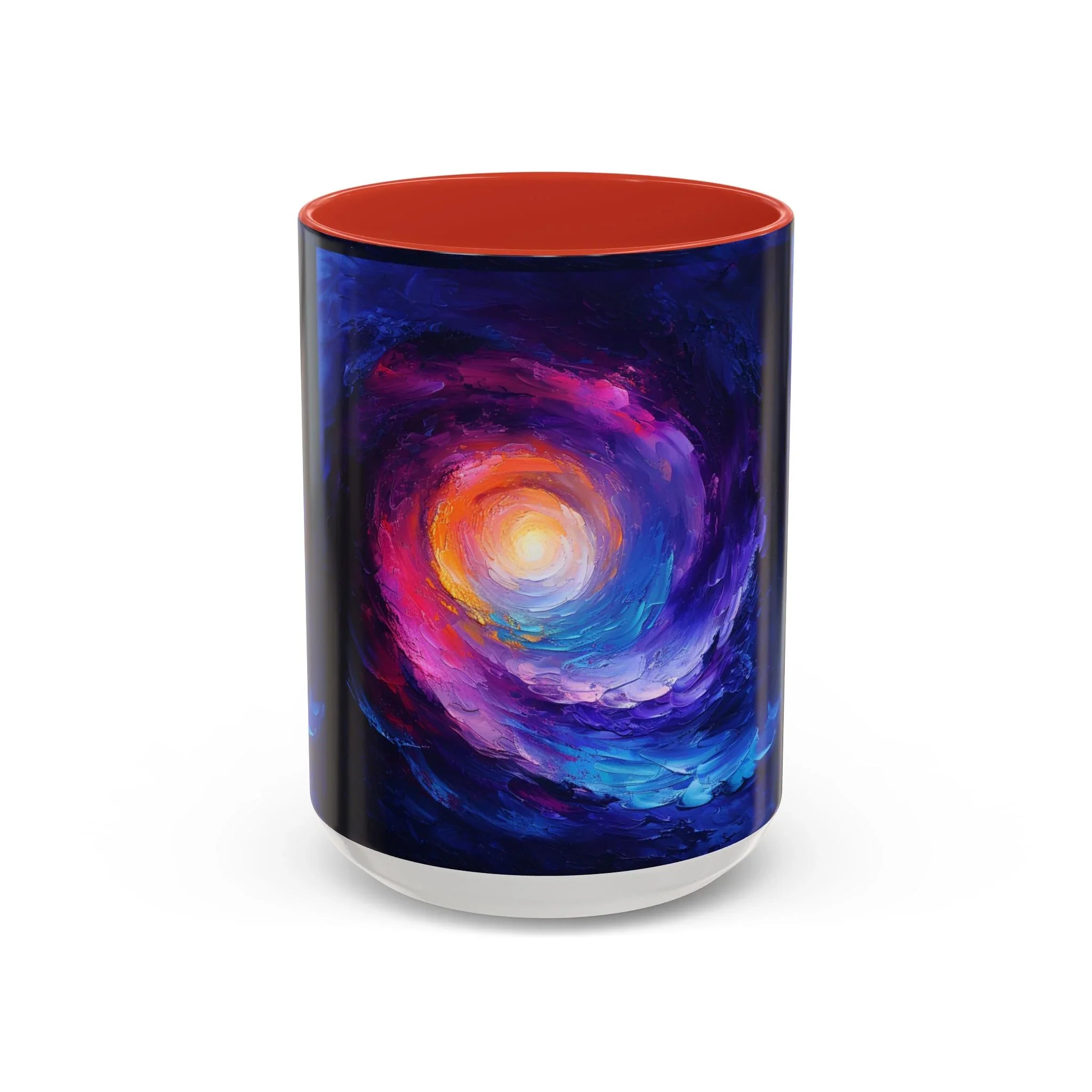 Colorful Cosmic Vortex Mug | Accent Coffee Mug 11oz 15oz - 250 USA Celebration