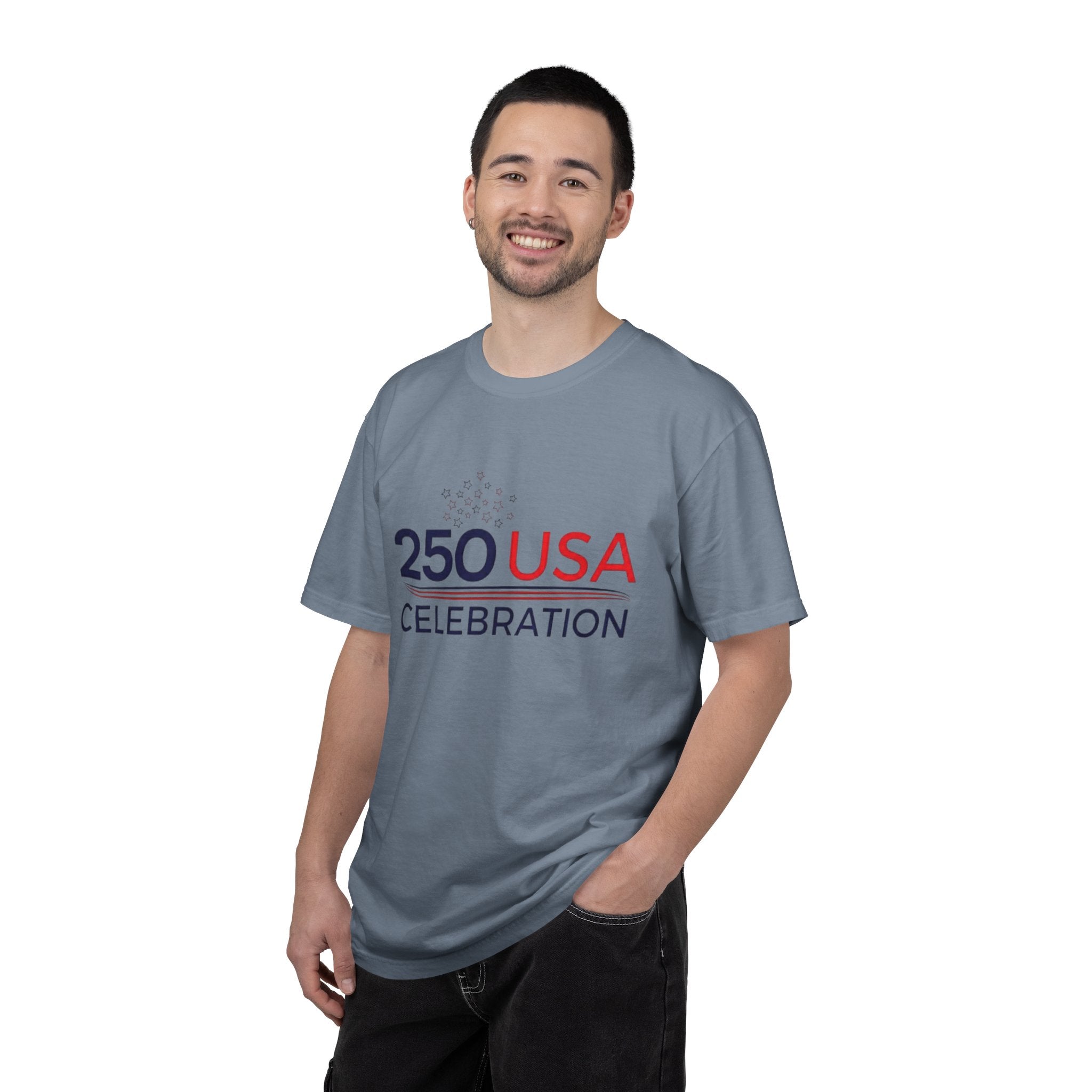 250 USA Celebration T-Shirt — Patriotic 250th Anniversary Tee