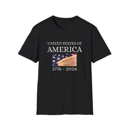 Unisex Softstyle T-Shirt - 250 USA Celebration