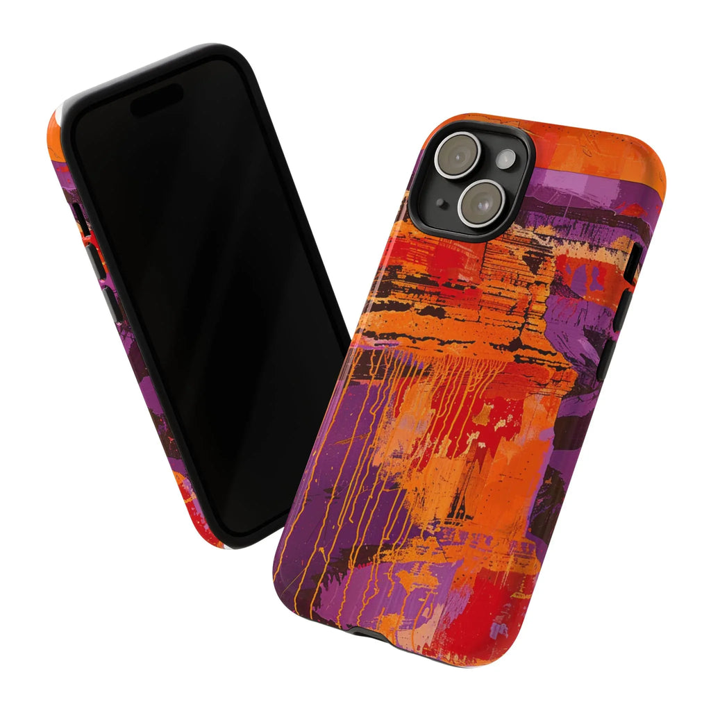 Abstract Drip Paint Tough Case | Phone Case - 250 USA Celebration
