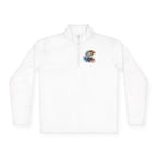 Watercolor Bald Eagle Chest Artwork Quarter-Zip Pullover | Patriotic Nature - 250 USA Celebration