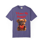 Cute French Bulldog Puppy Holding Red Heart T-shirt | Dog Lover Cartoon - 250 USA Celebration