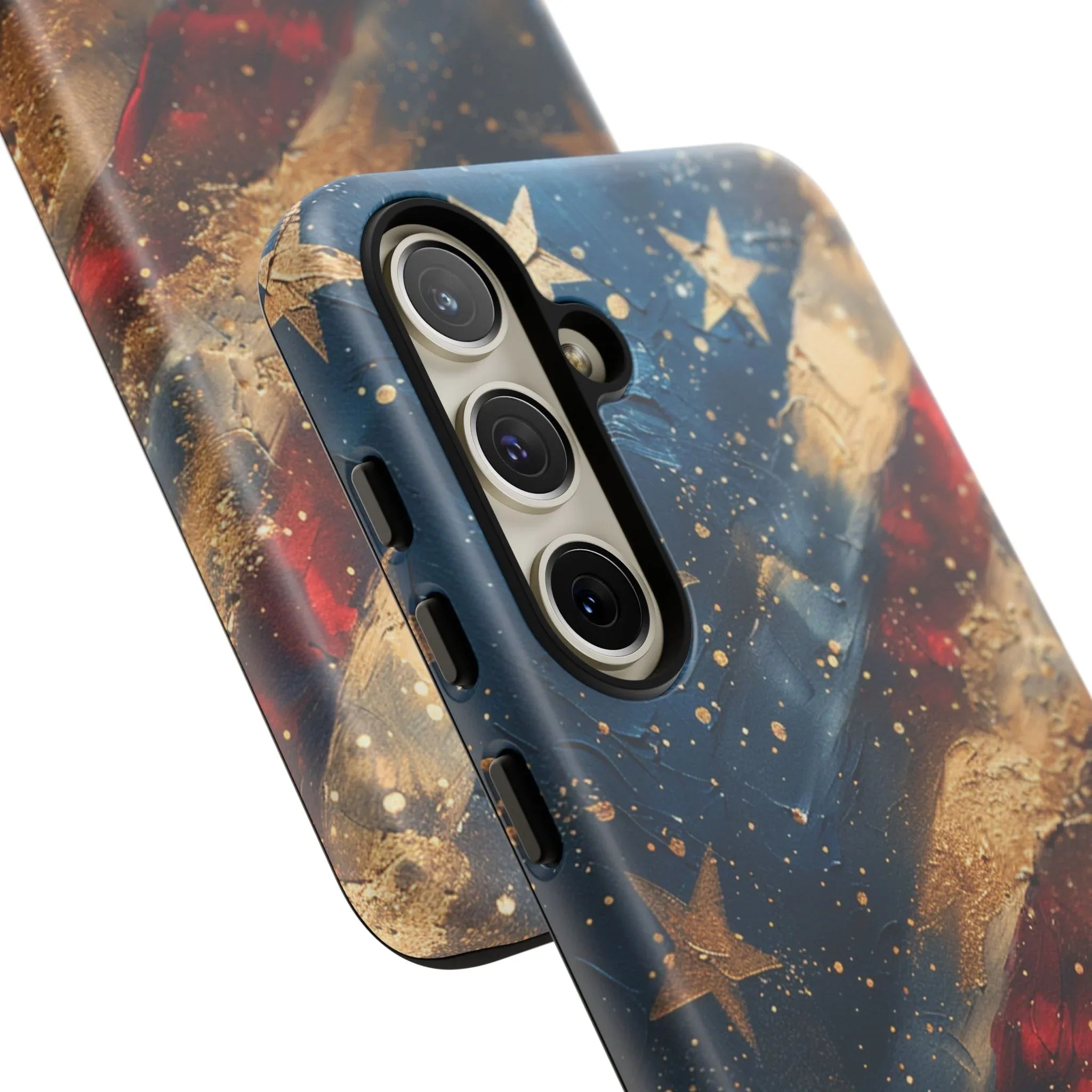 Patriotic Phone Case, Tough Cases with American Flag Design, Stylish Phone Accessories, USA Pride Gift, Durable Cases for All Occasions - 250 USA Celebration