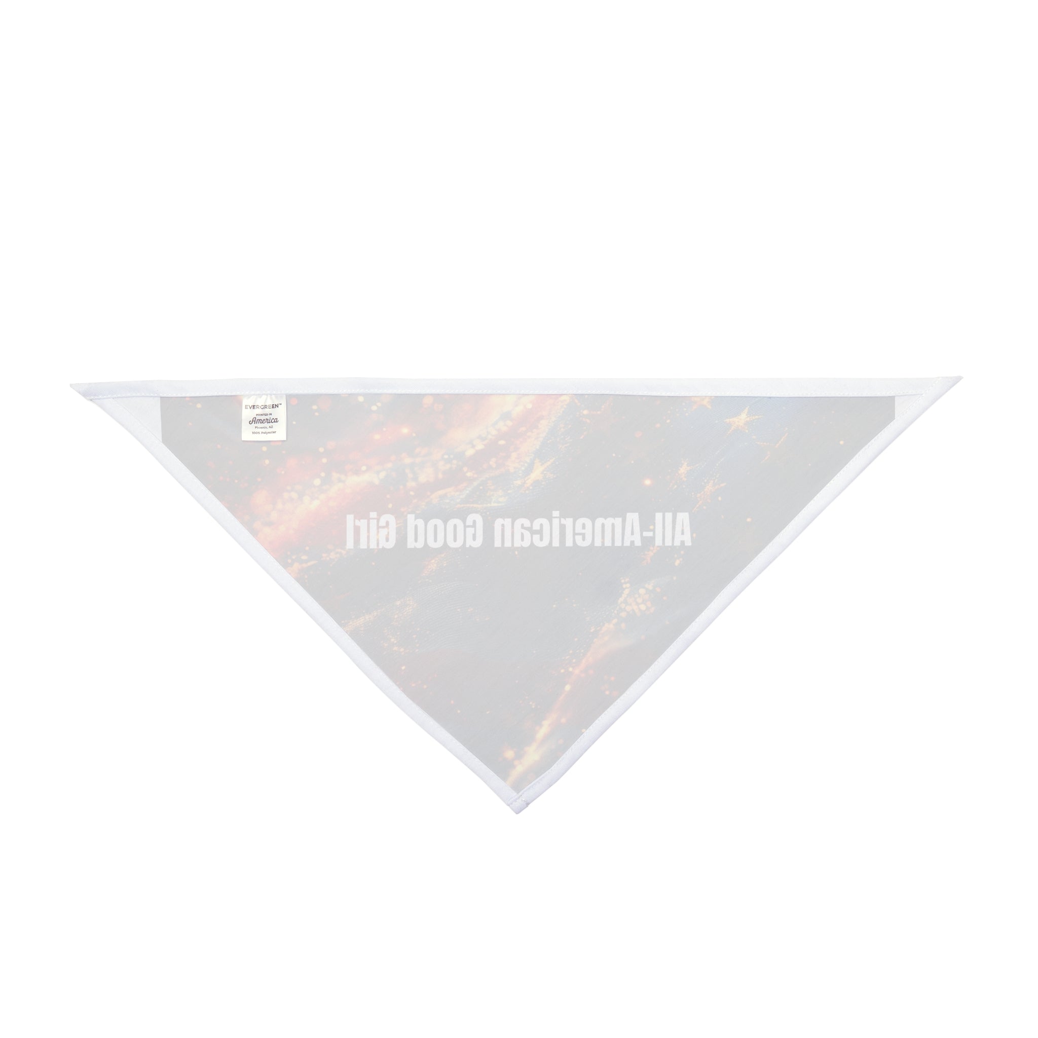 All-American Good Girl Pet Bandana — Patriotic Dog Bandana for 4th of July & Everyday Wear