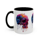Psychedelic Third Eye Mug | Glowing Mushrooms, Melting Doves, Neon Lava Art - 250 USA Celebration