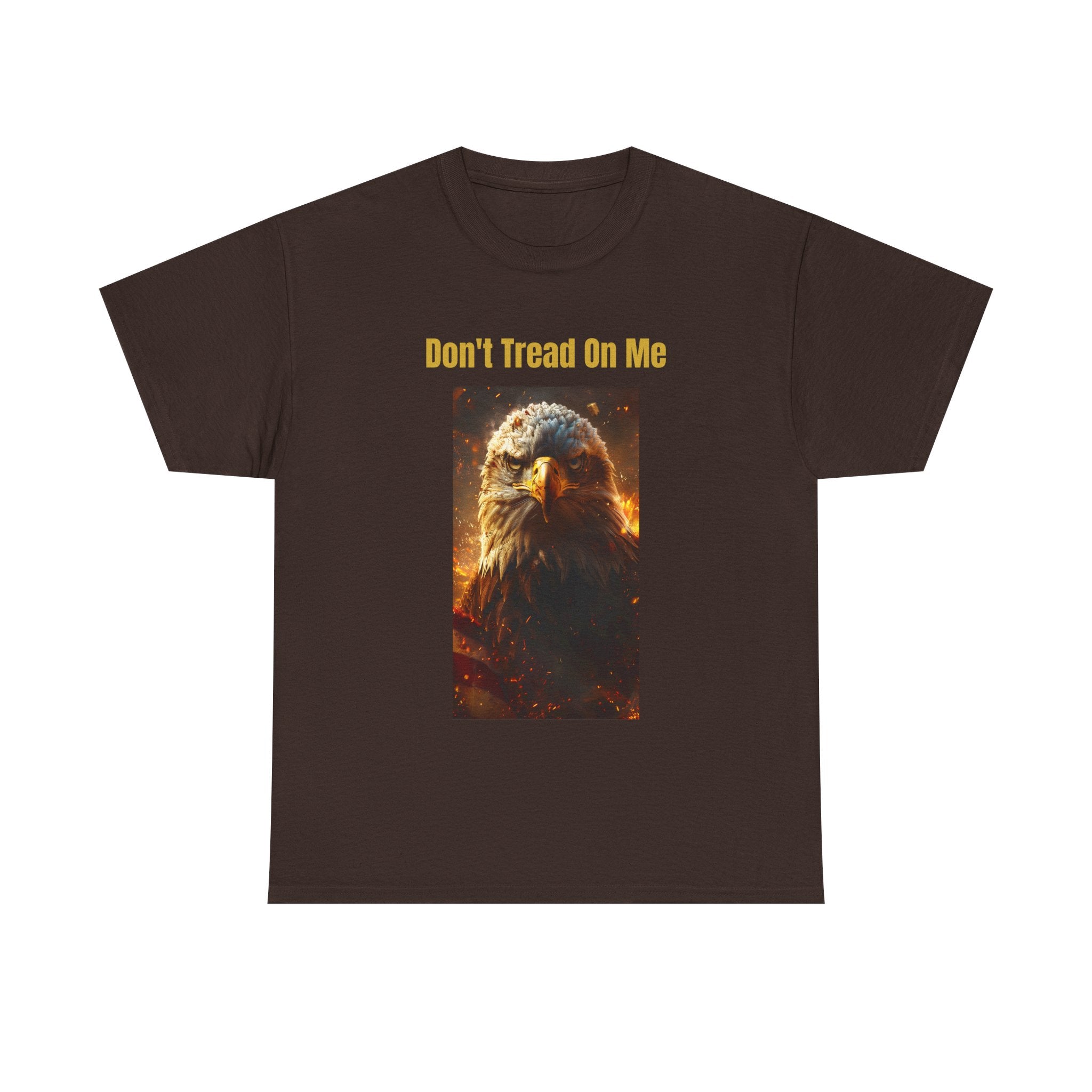Don't Tread On Me Eagle T-Shirt — Distressed American Flag Patriotic Tee