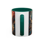 Colorful Mugs (11oz, 15oz) Patriotic Eagle Coffee Mug, American Eagle Coffee Cup - 250 USA Celebration