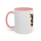 250th Anniversary American Flag Accent Coffee Mug — Patriotic 250th Year Anniversary Celebration Gift