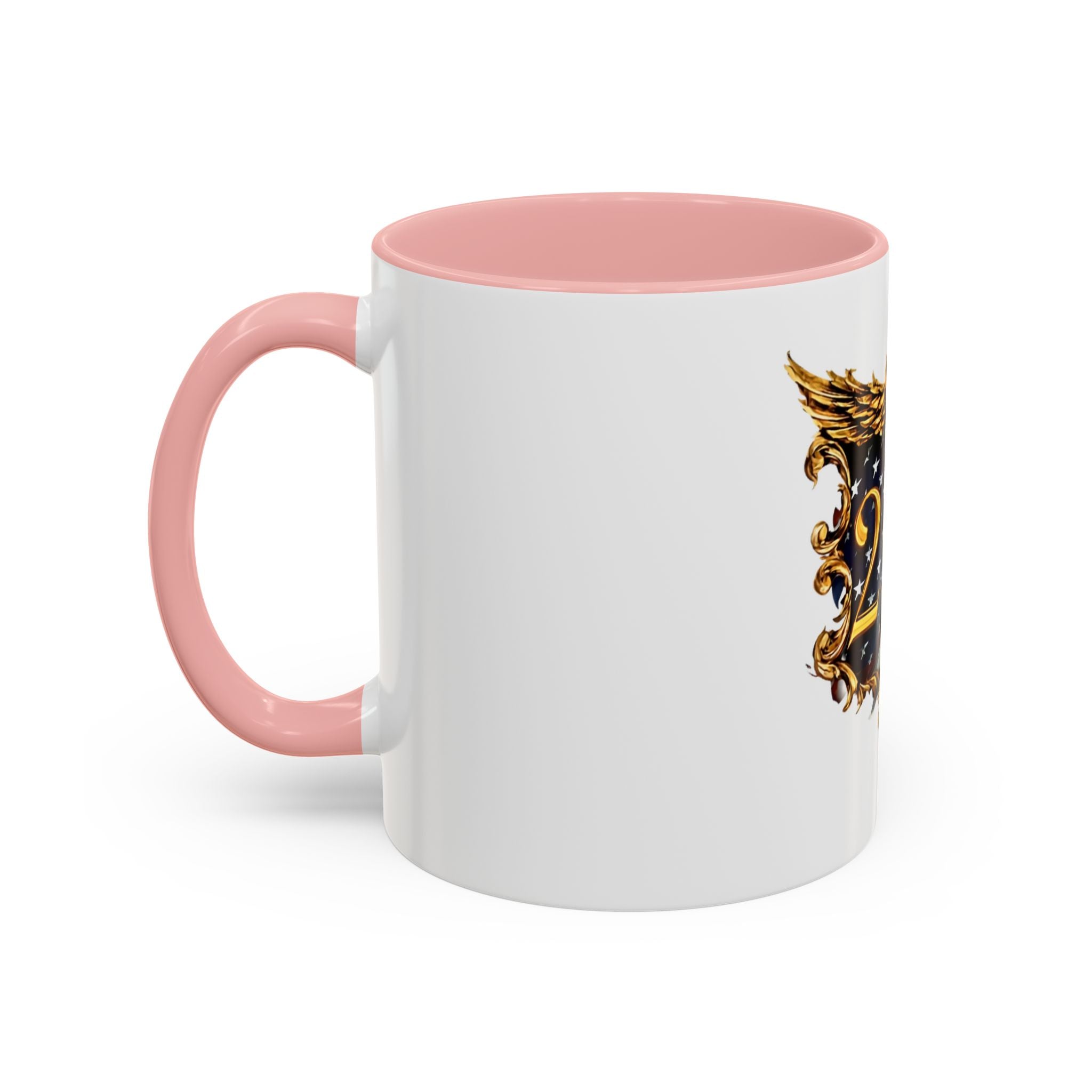 250th Anniversary American Flag Accent Coffee Mug — Patriotic 250th Year Anniversary Celebration Gift