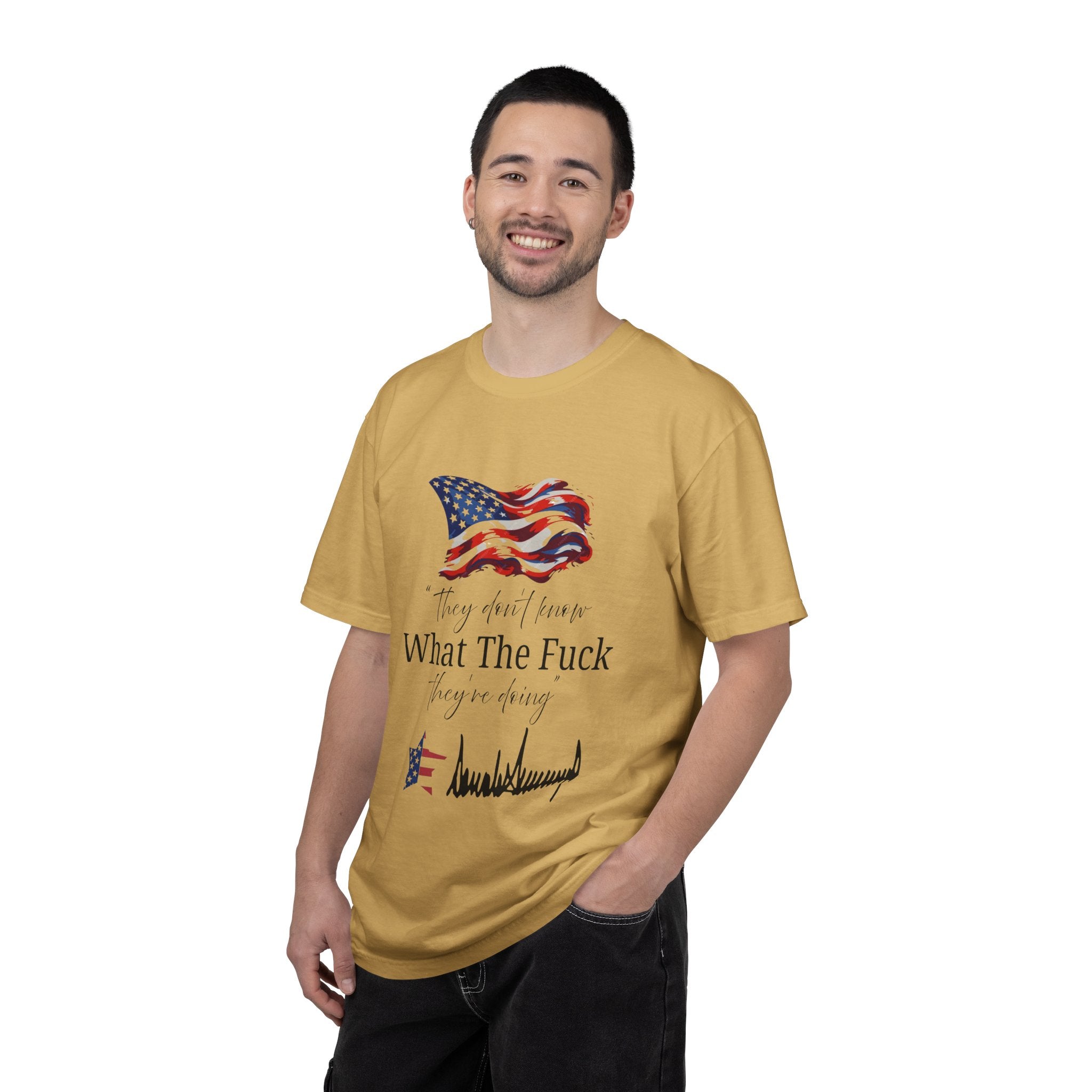 Patriotic Humor T-Shirt - Funny Graphic Tee, Independence Day, Gift for Veterans, Casual Wear, Unique Statement Shirt